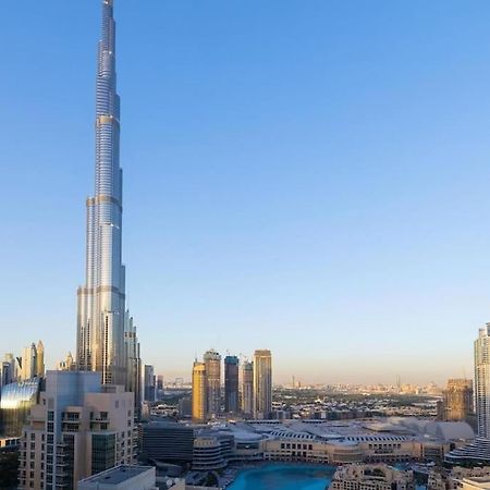 Апартаменты Luxury Burj Khalifa View - Mins Walking Dubai Mall Экстерьер фото